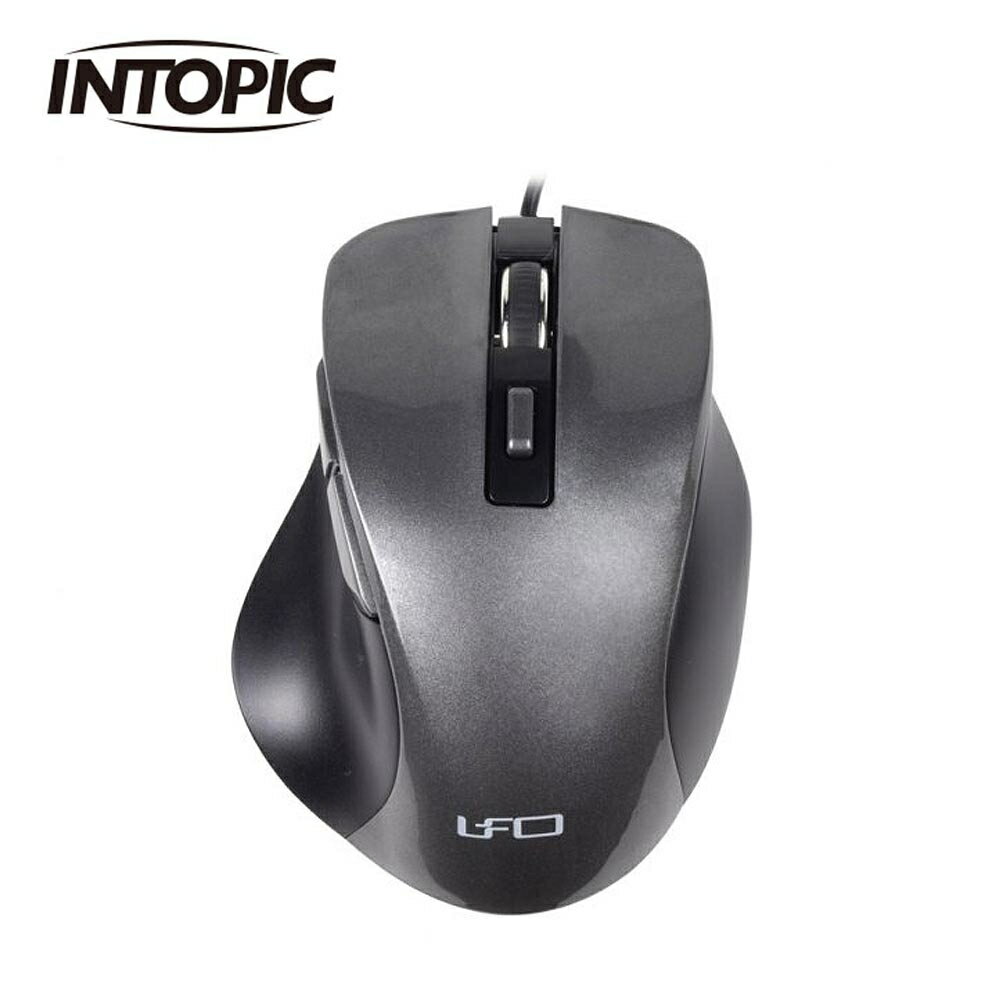 【INTOPIC 廣鼎】UFO-MS-103 飛碟光學滑鼠【三井3C】