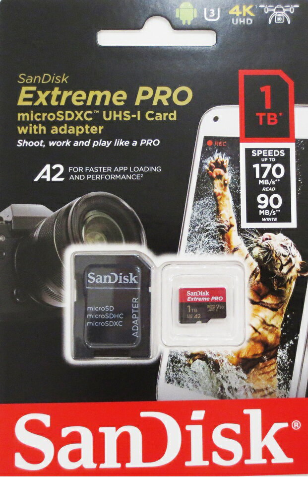 高評価！ SanDisk Extreme PRO 1T サンディスク マイクロSD