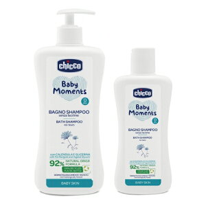 Chicco 寶貝嬰兒植萃洗髮/沐浴露750ml+200ml(溫和不流淚配方)【悅兒園婦幼生活館】