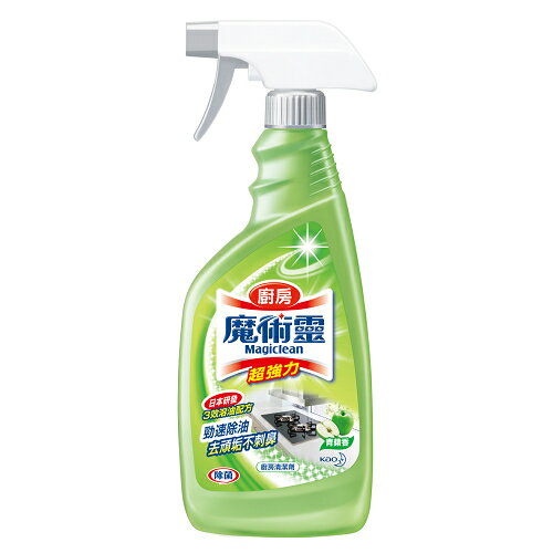 魔術靈廚房清潔劑噴槍瓶-青蘋香500ml【愛買】