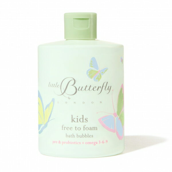 【倫敦小蝴蝶 Little Butterfly London】3+歡樂泡泡益菌兒童沐浴露300ml/瓶 (3歲以上/兒童沐浴露/沐浴露)