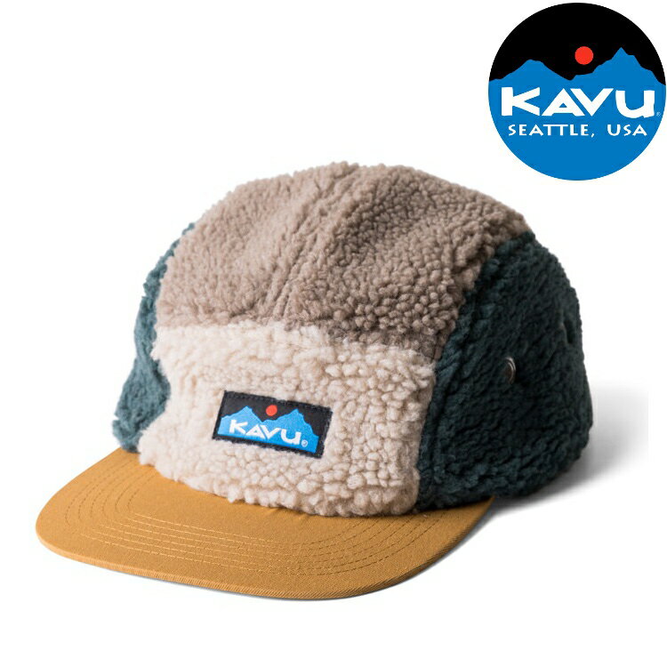 Kavu Fur Ball Camp 保暖棒球帽/羊羔絨露營帽 1194-2476 秋季森林 Fall Forest