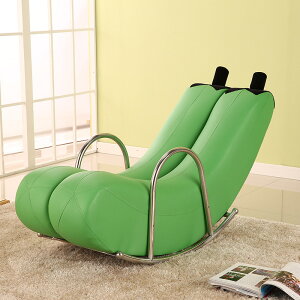 懶人沙發 創意單人懶人沙發香蕉躺椅搖椅搖搖椅個可愛臥室小戶型沙發