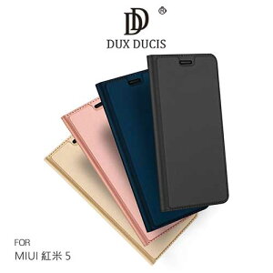 DUX DUCIS MIUI 紅米 5 SKIN Pro 皮套 磁吸 可立 插卡 側翻皮套 保護套 手機套