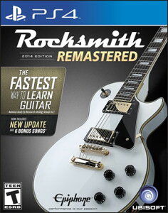 PS4 Rocksmith 2014 Edition Remastered 搖滾史密斯 英文版 (含傳輸線)