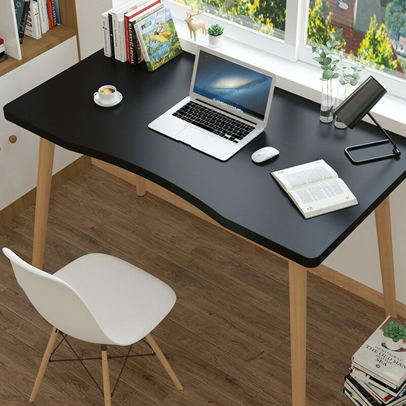 電腦桌 辦公桌 書桌家用臺式辦公桌北歐桌子學習桌臥室簡約寫字桌簡易辦公電腦桌