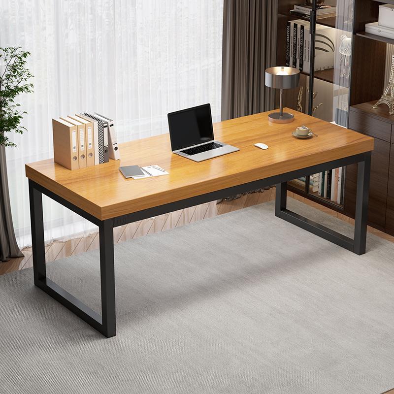 【限時優惠】辦公桌入門現代家用桌子工作臺電腦桌臺式書桌辦公室單人桌椅組合