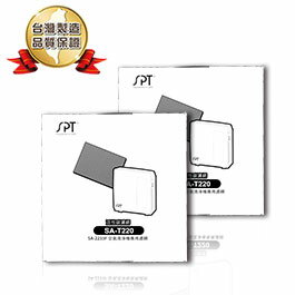 【尚朋堂】 空氣清淨機SA-2233F專用活性碳濾網SA-T220(2盒)【三井3C】