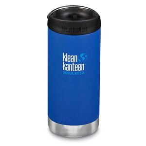 【Klean Kanteen】12ozTKWide寬口不鏽鋼保溫瓶-海藍