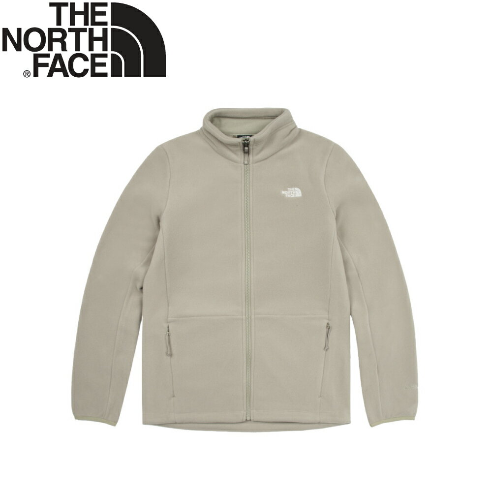 【The North Face 美國 女 舒適保暖立領抓絨外套《棕》】83OL/刷毛外套/保暖外套/休閒外套