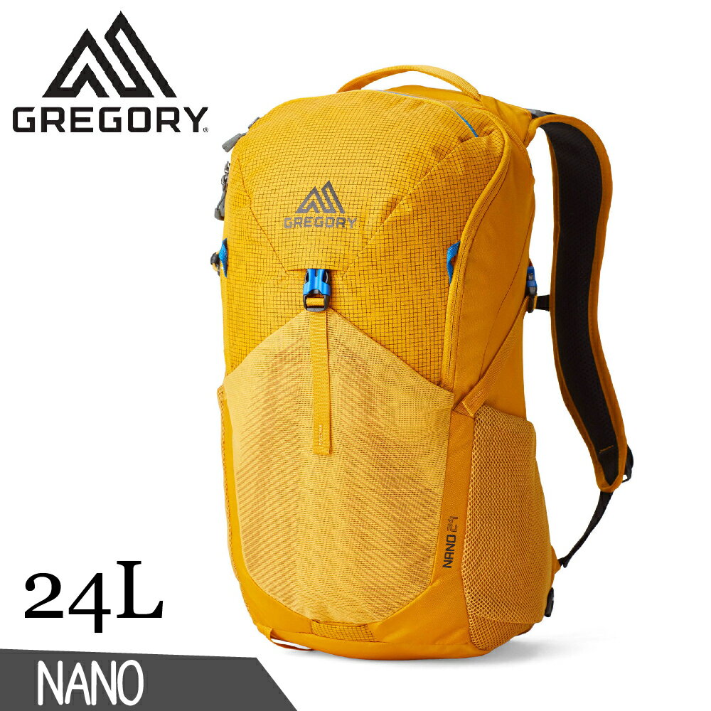 【GREGORY 美國 24L NANO多功能揹包《蜂黃》】146837/雙肩揹包/後揹包/電腦包/旅行/自行車