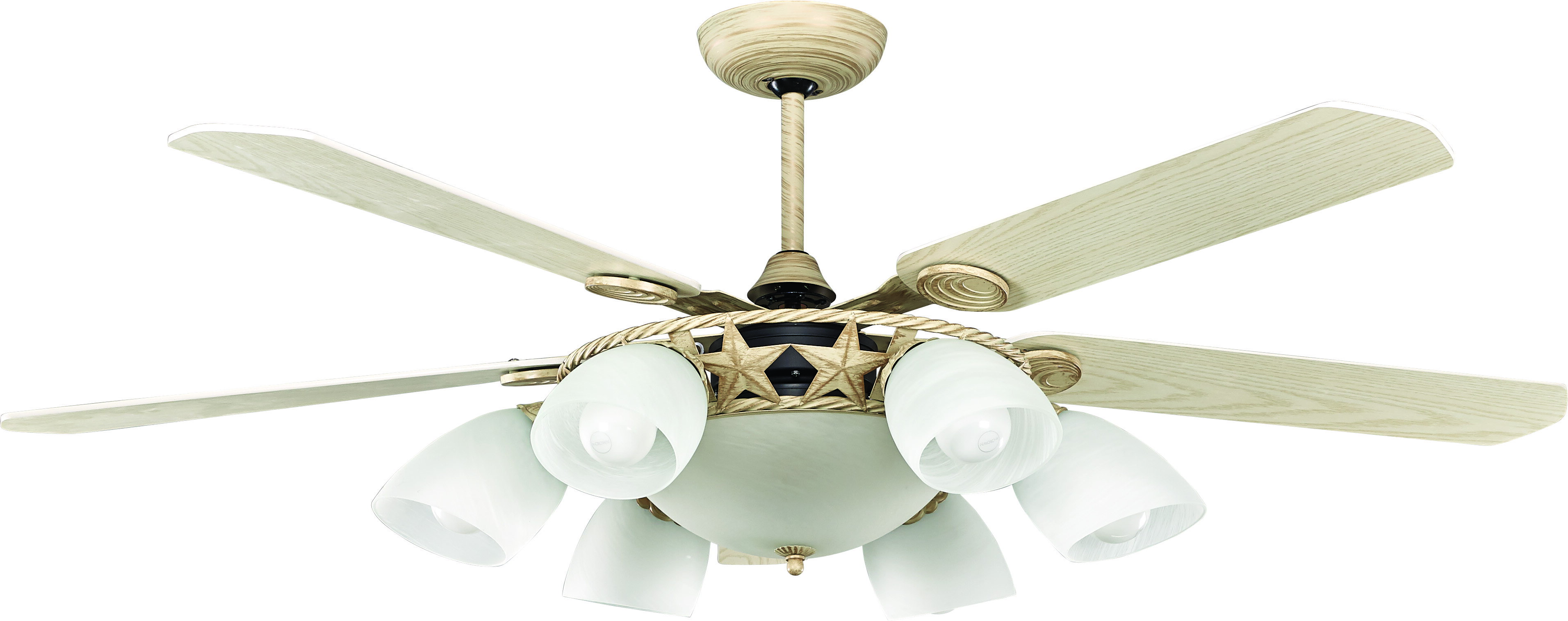 穩帝仕-亞里士多德-60吋BLDC直流無刷燈扇/黃沙金/18011B