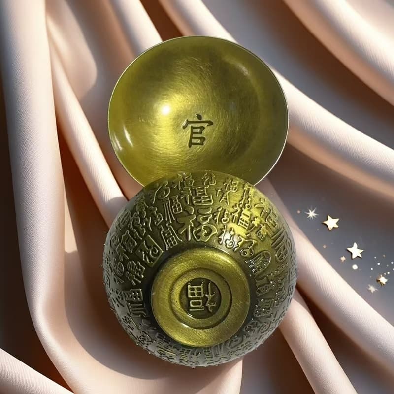 【臺灣公司 可開發票】【福利超值】青銅小碗福祿壽茶碗收藏銅碗擺件龍鳳古玩茶杯銅器