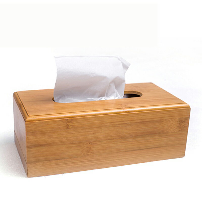抽紙盒子紙巾竹子實木復古中式客廳家用紙抽木質創意餐巾餐廳木頭
