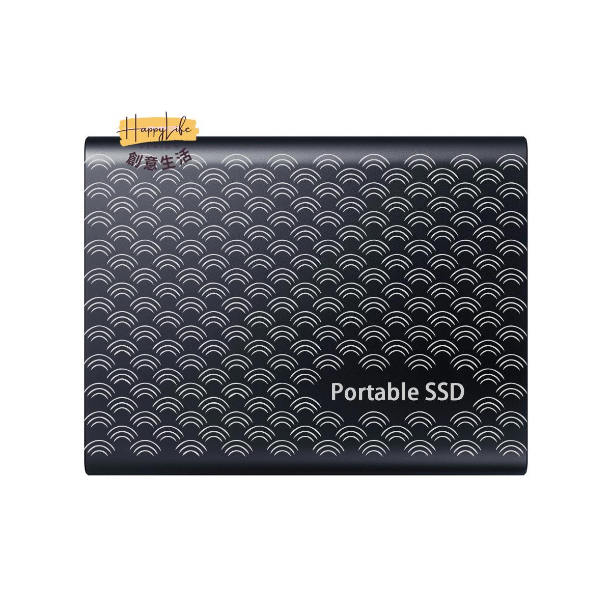 SSD 移動固態 硬碟波紋 擴容升級500G-128TB高速傳輸USB3.1[DD0505006]