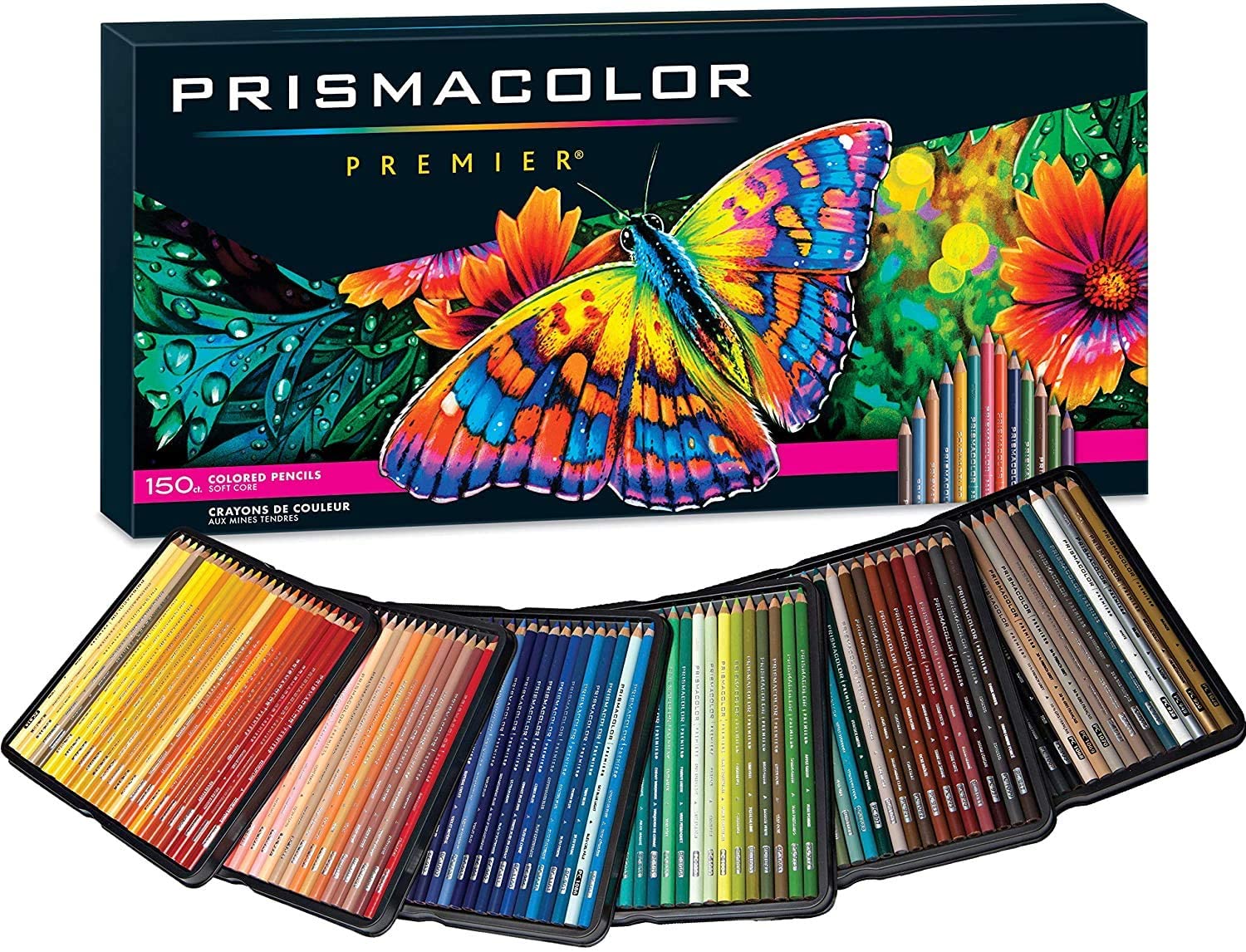 [現貨2組出清dd] Prismacolor 頂級油性色鉛筆 150色 2068530 Premier Soft Core Colored Pencils)_TB0