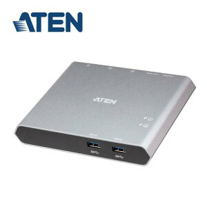 【最高22%回饋 5000點】 ATEN宏正 2埠 USB-C KVM 攜帶裝置切換器 US3310