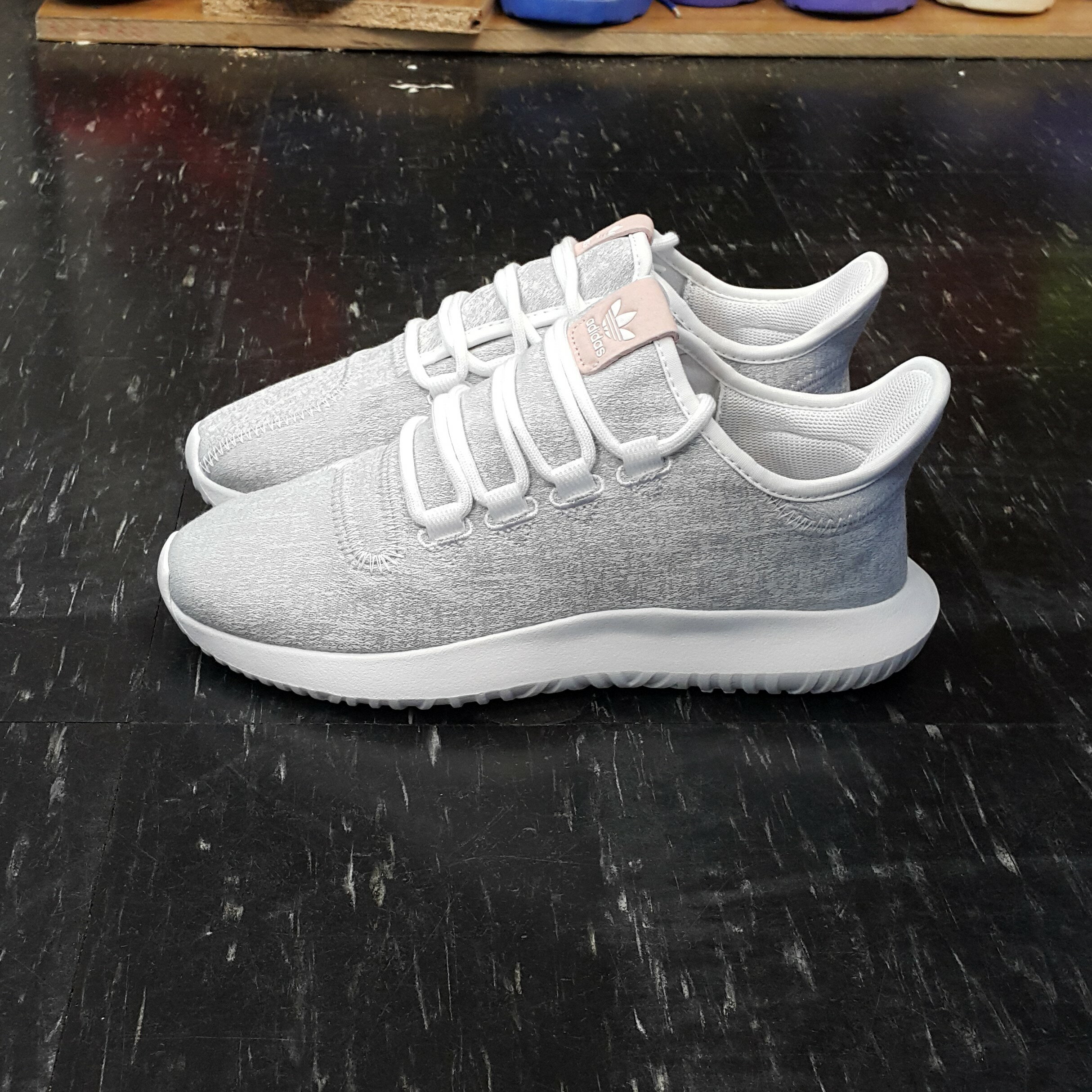 adidas TUBULAR SHADOW W 粉標 小350 白色 灰色 粉紅色 粉色 雪花 BY9735