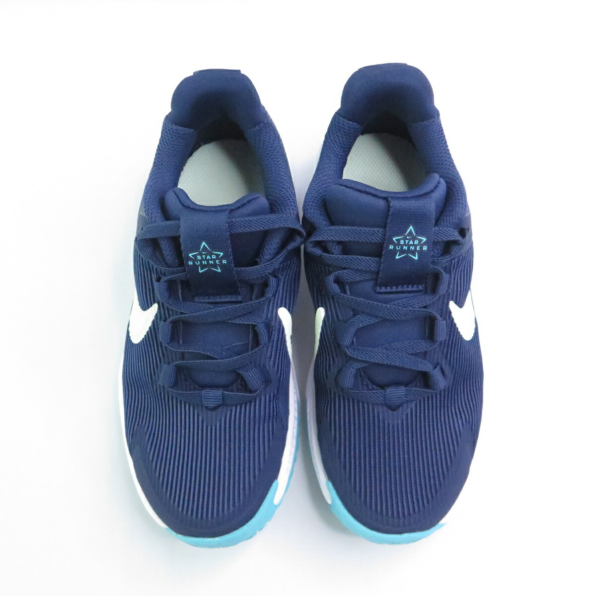 Nike DX7614409 中童鞋 Star Runner 4 NN 免綁鞋帶 深藏青【iSport愛運動】 4