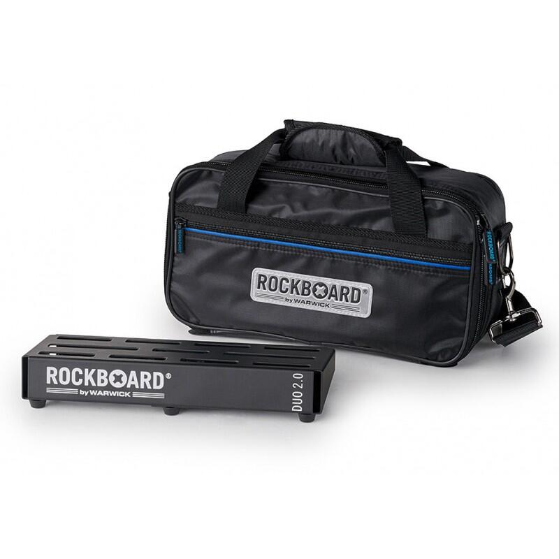 RockBoard DUO 2.0 效果器板+袋 32x14公分 Warwick 公司品牌【唐尼樂器】