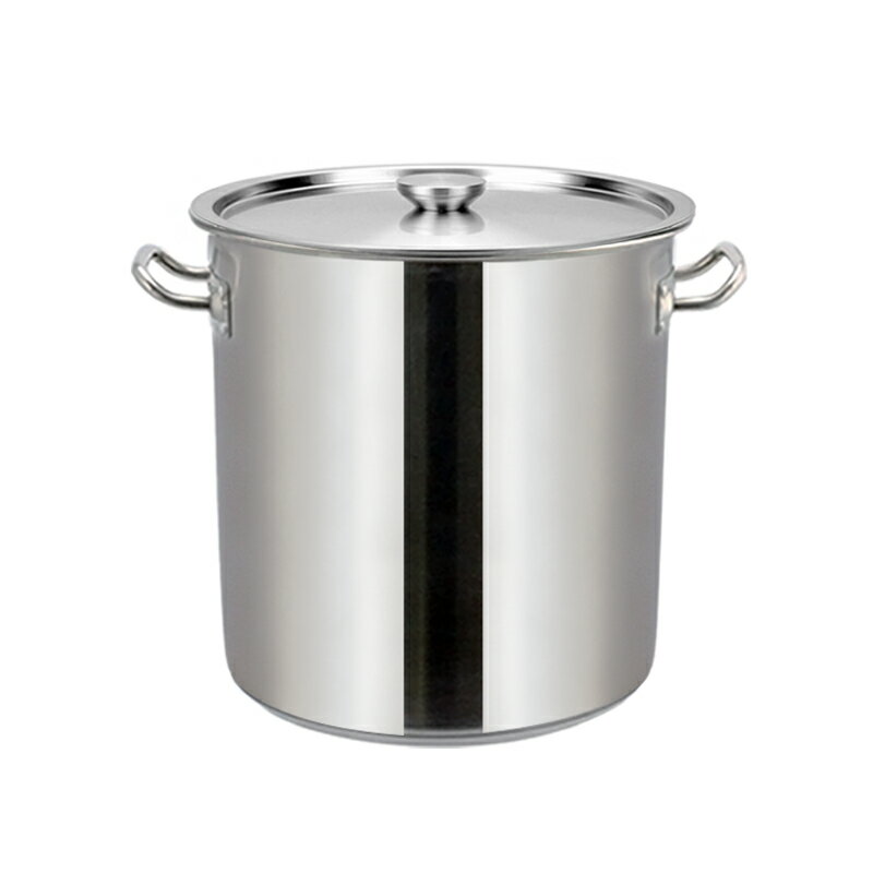 篩子● 商用不銹鋼桶帶蓋不銹鋼湯桶加厚加深大湯鍋大容量儲水桶圓桶油桶