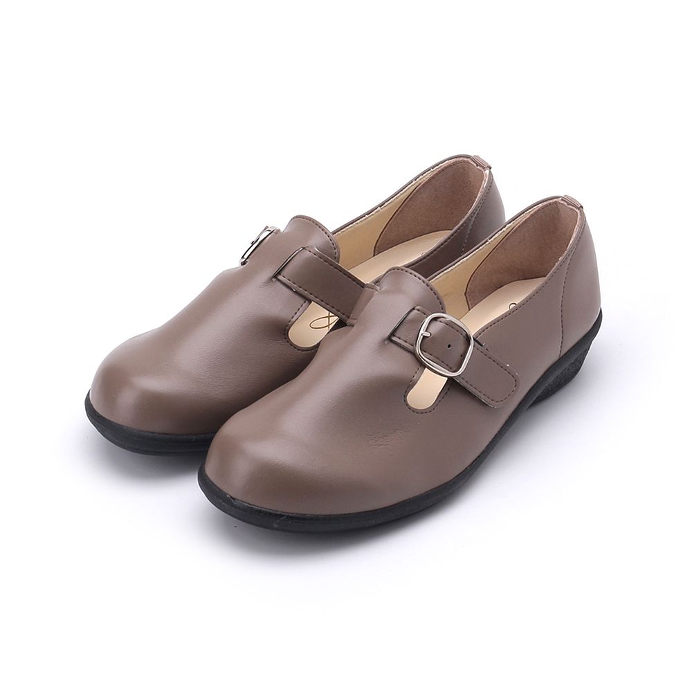 REMARL 銀釦穿帶鞋 橡木 HAT34004 女鞋 1
