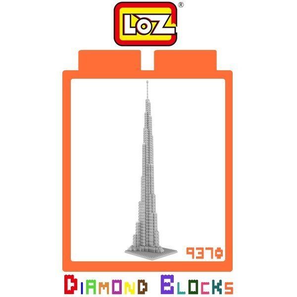【東洋商行】正版 LOZ 迷你鑽石小積木 迪拜塔 建築系列 益智玩具 樂高式 平價趣味 腦力激盪