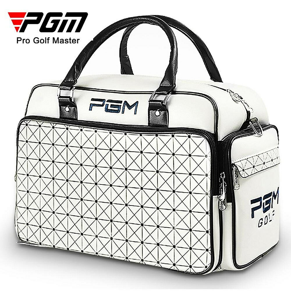 PGM高爾夫衣物包時尚衣服包 防水PU球包 大容量獨立鞋袋