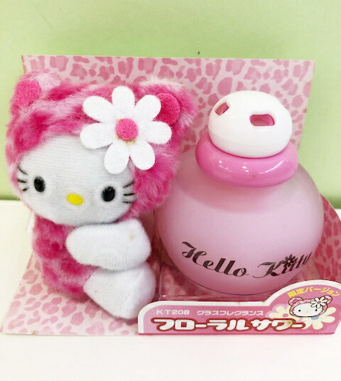 【震撼精品百貨】Hello Kitty 凱蒂貓 凱蒂貓 HELLO KITTY 車用芳香劑-豹紋粉色 震撼日式精品百貨