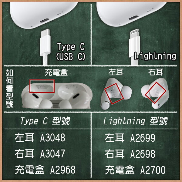 AirPods Pro2 左耳右耳現貨當天出貨原廠正品台灣公司貨下單前請詳讀圖