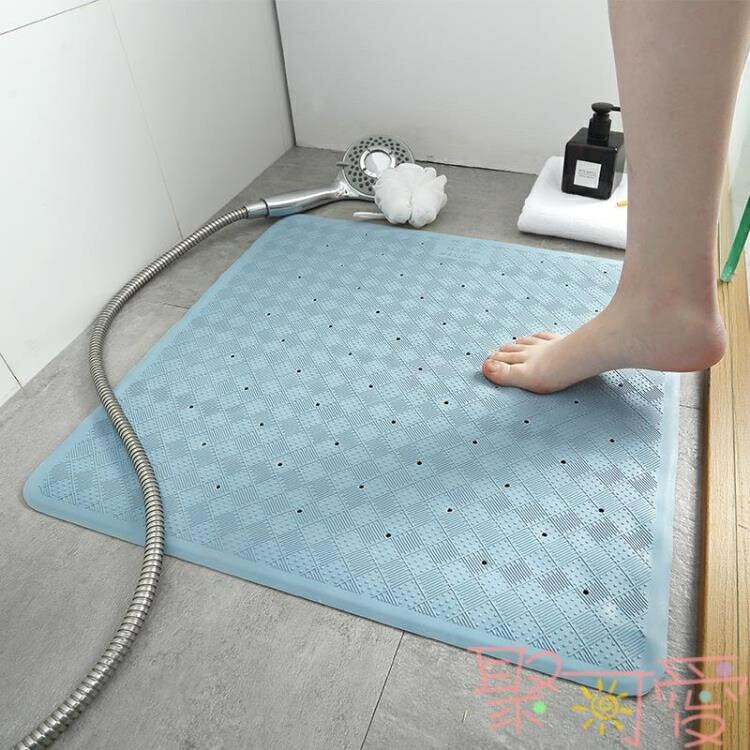 自然橡膠浴室洗澡防滑墊衛生間地墊房家用腳墊