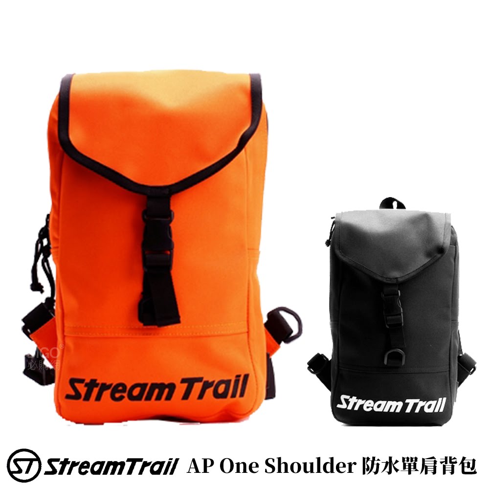 【日本 Stream Trail】AP One Shoulder 防水單肩背包 背包 側背包 防水包 輕量透氣 超具質感