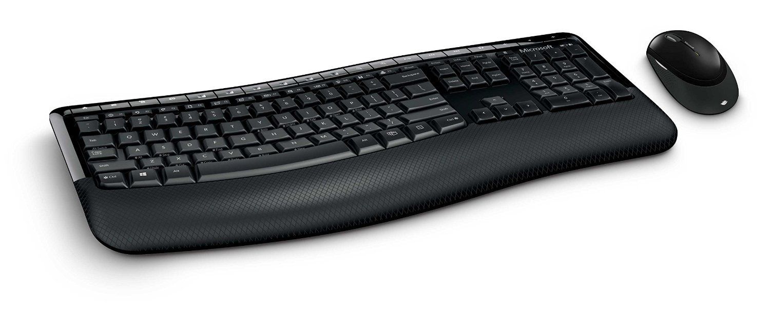 Aim Usa Microsoft Wireless Comfort Desktop 5000 Keyboard And