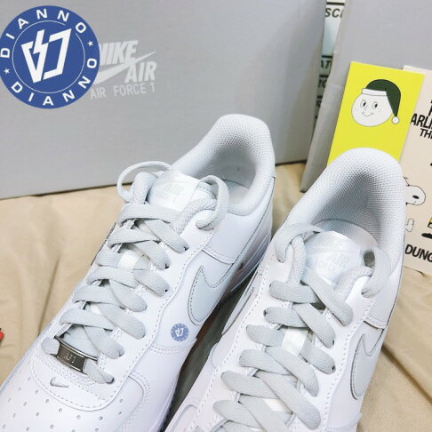 帝安諾-實體店面 NIKE AIR FORCE 迷霧灰白 淺灰 AF1 小DIOR 休閒鞋 男女鞋 DH7561-103 3