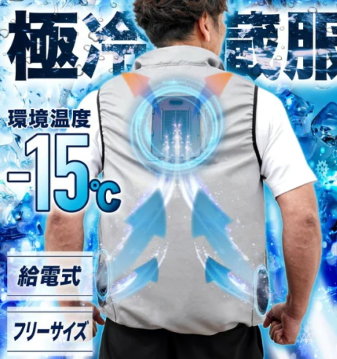 (免運) 日本 THANKO TKCV23S 冷藏服 風扇衣 空調服 風扇背心 散熱 降溫 消暑 3段風量 日本代購 0