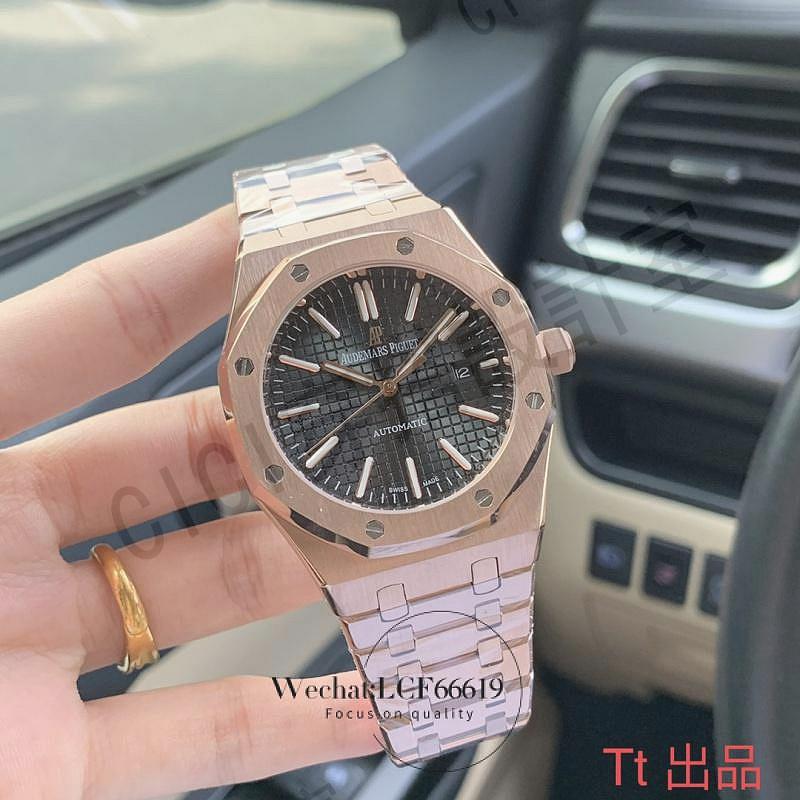 時尚魅力，商務休閒男士41mm黑色錶盤自動手錶，高級豪華日期顯示男士自動機械手錶【亞德機械五金家居】 5