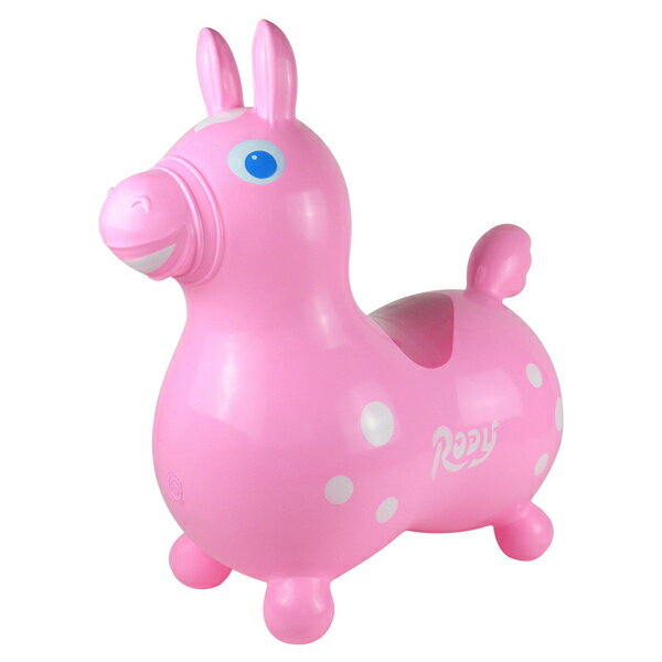 【義大利Rody】RODY跳跳馬-粉色系(粉紅)~義大利原裝進口 / 騎乘玩具