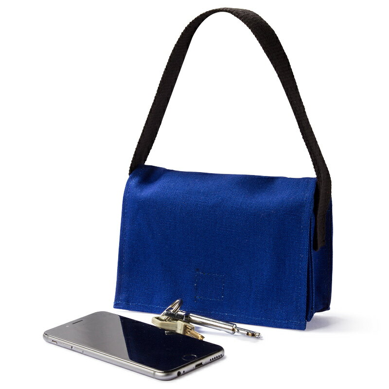 <br/><br/>  [客製化]S1-01054SBL 藍色帆布手提小書包 (LOGO網版印刷)<br/><br/>