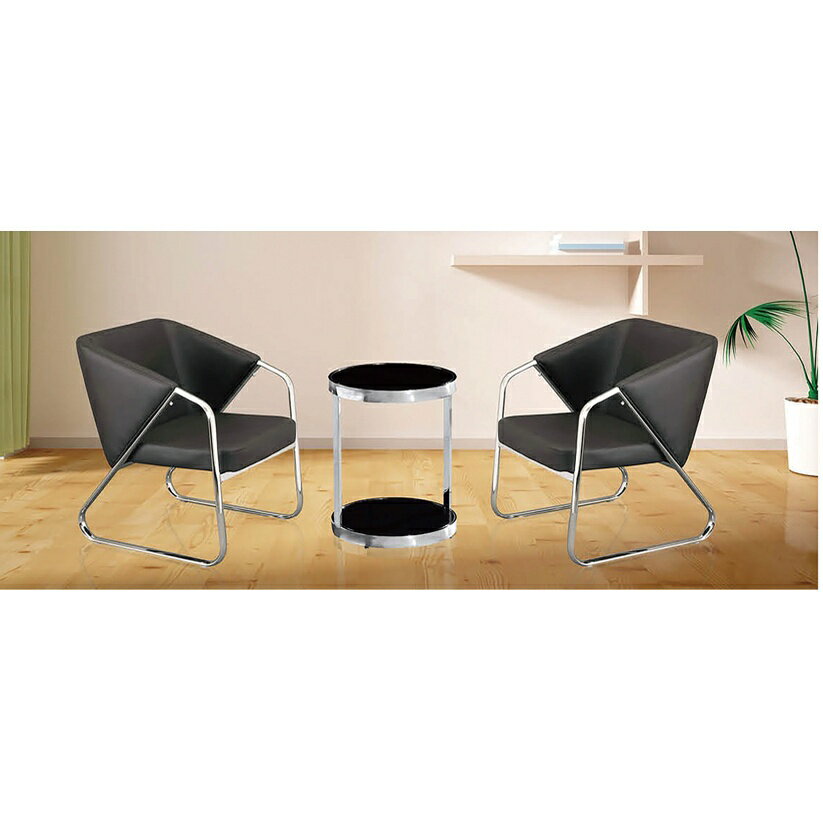 《CHAIR EMPIRE》洽談椅/現代風格/三角椅/電鍍椅/皮製椅/咖啡椅/辦公椅/餐桌椅
