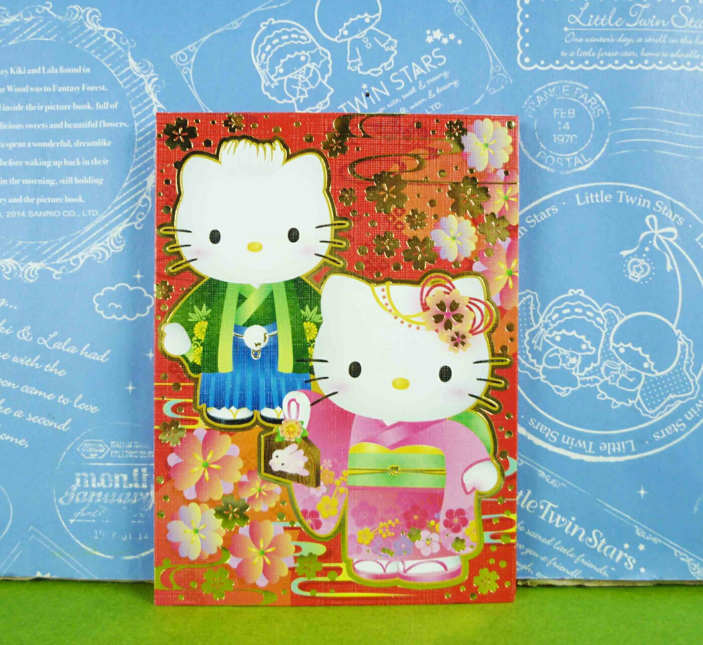 【震撼精品百貨】Hello Kitty 凱蒂貓 紅包袋組 站【共1款】 震撼日式精品百貨