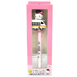 【日本正版】新太魯閣 Hello Kitty 列車 迴力車 自動鉛筆 凱蒂貓 台灣限定 - 003738