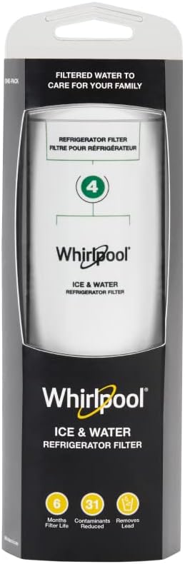 [3美國直購] Whirlpool WHR4RXD1 冰箱濾芯 4號 濾心 2023新包裝 Refrigerator Water Filter 4 $3299