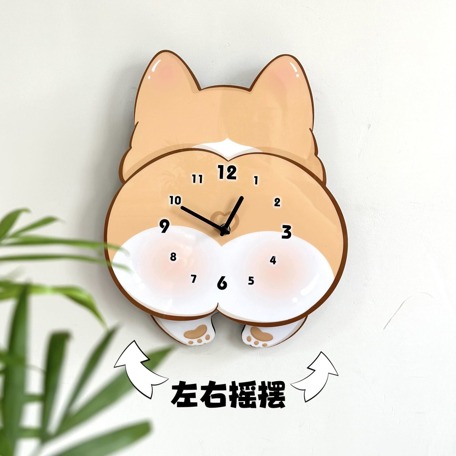 免運/熱銷 可開票/快速出貨 可愛柯基創意搖擺小狗鐘表家用客廳臥室裝飾時鐘可愛靜音掛墻掛鐘 時鐘 掛鐘 鬧鐘 家裝家飾 電子鐘 兒童時鐘 墻上鬧鐘 動物時鐘 家用鐘錶 事件管理器 學生鬧鐘P