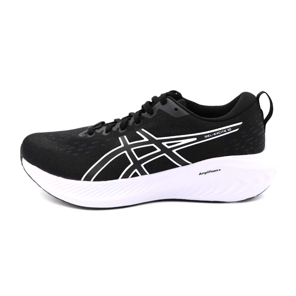 Asics GEL-Excite 10 4E 黑白 寬楦 網布 休閒 運動鞋 男款 B5921 (1011B599-003)