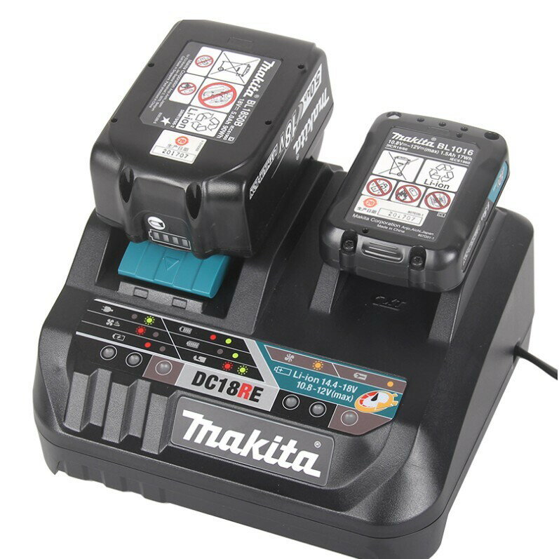 正品牧田Makita電池充電器12V/18V/40V鋰電大容量電動工具【宜家良品百貨】