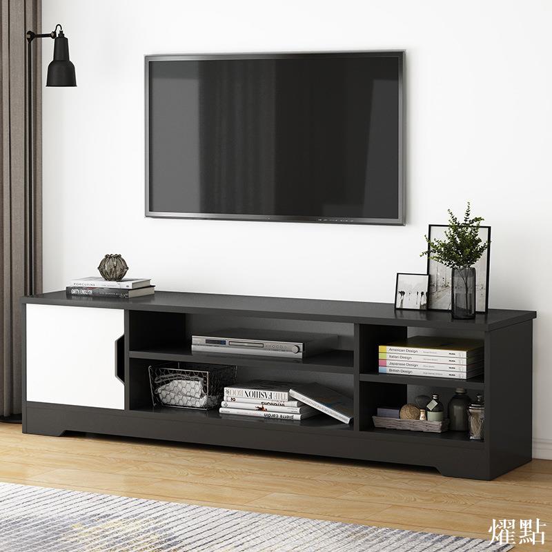 APP下單享點數9% 北歐電視柜茶幾組合套裝現代簡約客廳臥室家用簡易小戶型電視機柜
