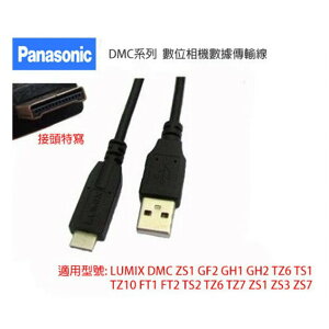【eYe攝影】Panasonic LUMIX DMC ZS1 GF2 GH1 GH2 TZ6 TS1 TZ10 FT1 FT2 TS2 TZ6 TZ7 ZS1 ZS3 ZS7 國際牌 USB 傳輸線