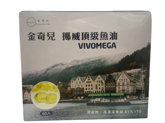 金奇兒挪威魚油60粒