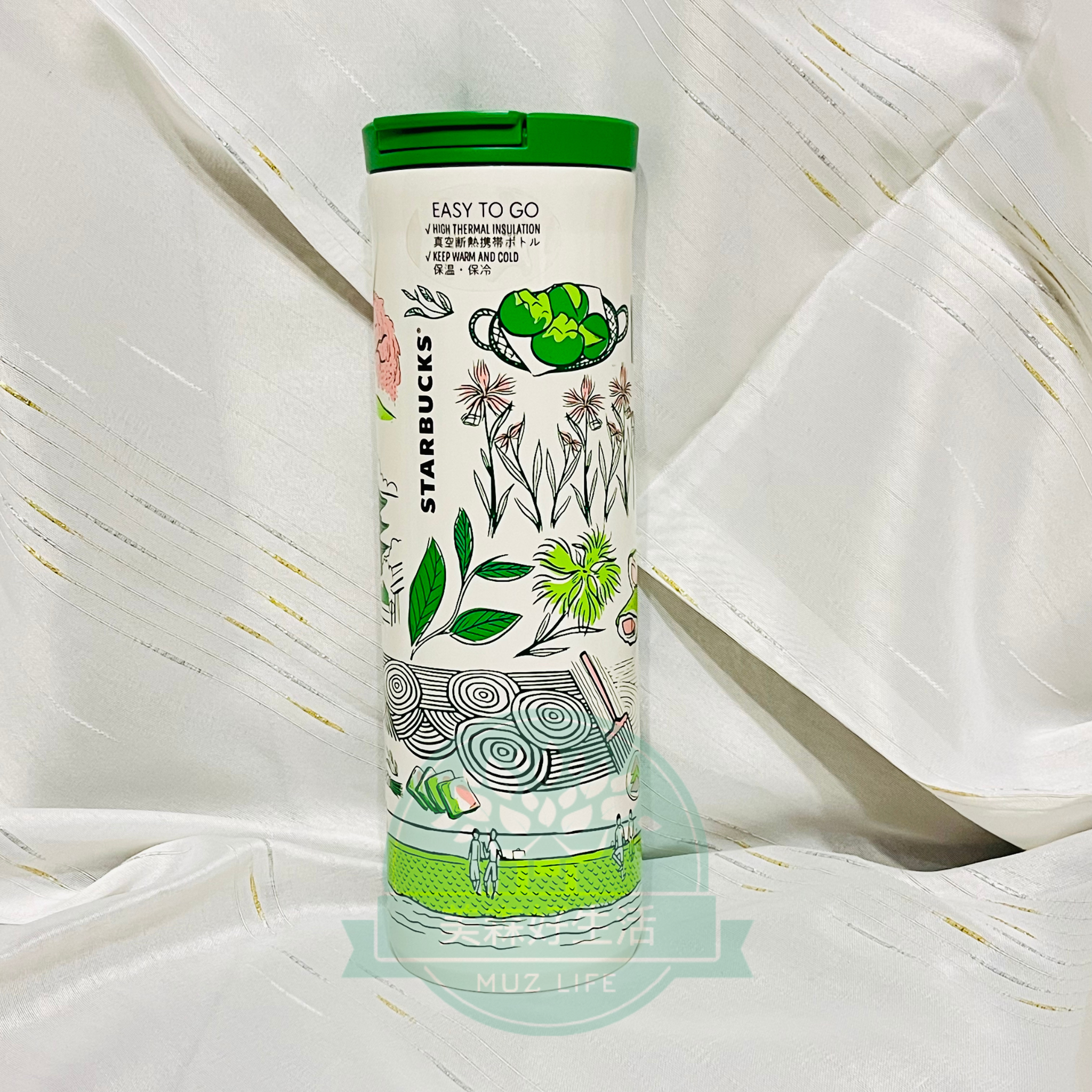 日本代購  Starbucks 星巴克Been There京都KYOTO城市不鏽鋼保溫瓶 3