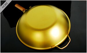 HORIE純鈦戶外炒鍋鈦鍋24CM家用日本進口原裝金屬鍋具輕量化彩鈦